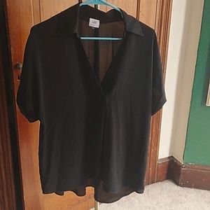 Medium Cabi black v neck blouse